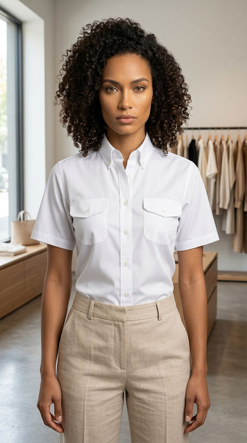 Camisas tipo Columbia (Manga Corta)