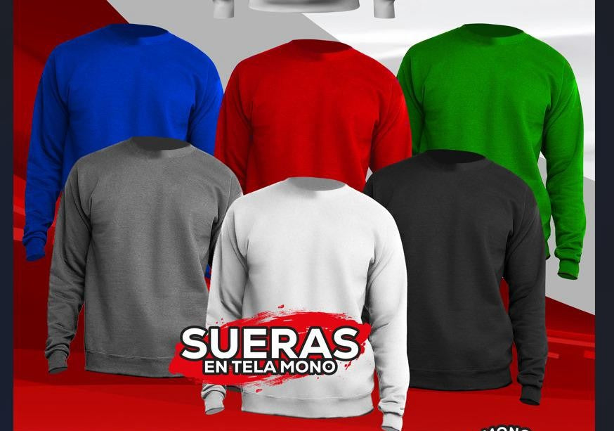 Suera en tela de mono